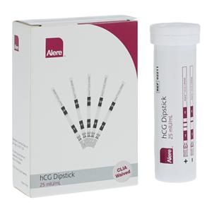 Abbott hCG: Human Chorionic Gonadotropin Dipstick Test CLIA Waived 50/Bx