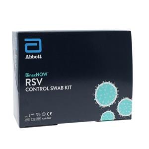 BinaxNOW RSV: Respiratory Syncytial Virus Control Swab Set For Test Card 10/Bx