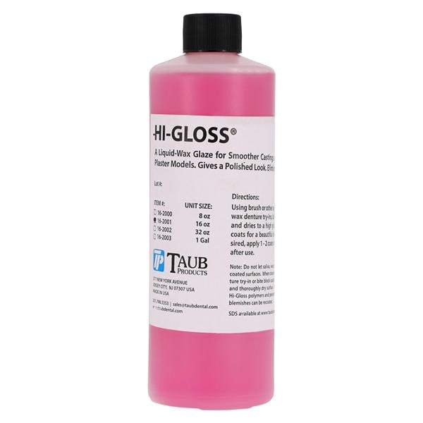 Hi-Gloss Liquid Model Wax Gloss 16oz/Ea