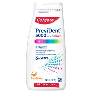 Colgate Prevident 5000 Kids Toothpaste Gl Rx 1.1% NaF Fruitilicious 3.4oz/Bt
