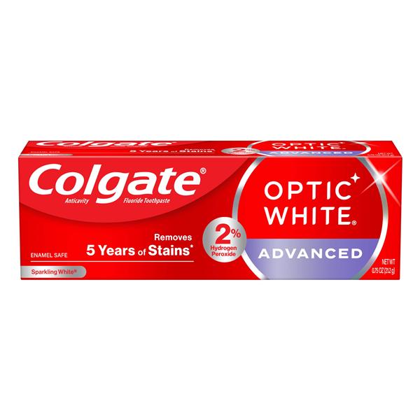 Colgate Optic White Whitening Toothpaste 0.75 oz Sparkling White 24/Ca