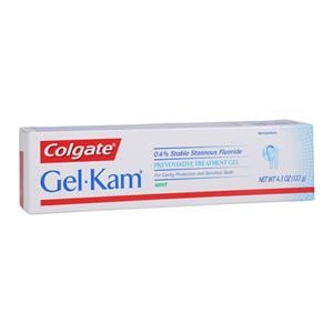Colgate Gel-Kam Toothpaste Gel Non-Rx 0.4% SNF2 Mint 4.3oz/Tb