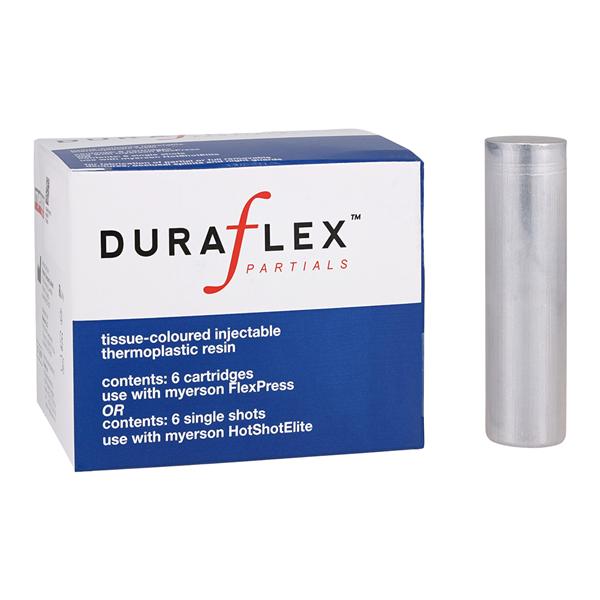 DuraFlex Denture Resin Cartridge Pink Large 6/Pk