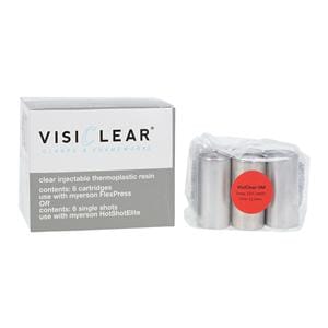 VisiClear Denture Resin Cartridge Small 6/Pk