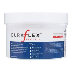 DuraFlex Denture Resin Jar Pink 400Gm/Jr