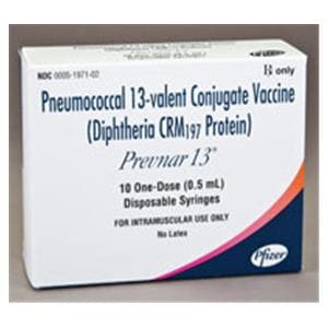 Prevnar13 Pneumococcal Injectable 0.5mL PFS 10/Pk