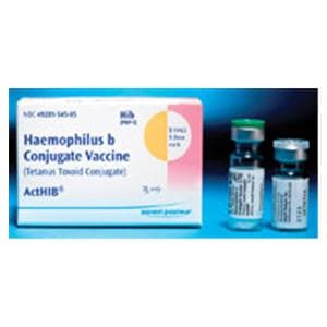 ActHIB Conjugate Vaccine Haemophilus B Injectable 10mcg SDV 0.5mL 5/Pk