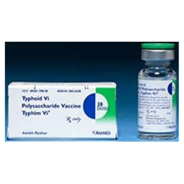 Typhim Vi Typhoid 2 Years + Injectable 25mcg/0.5mL MDV 10mL Ea