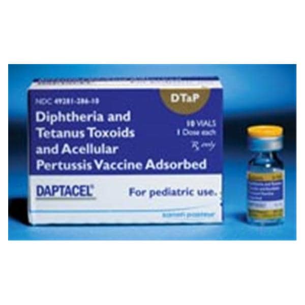 Daptacel DTaP Pediatric Injectable 0.5mL SDV 10/Pk