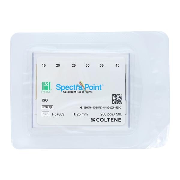 Hygenic SpectraPoint Absorbent Points Size 15-40 Assorted 200/Bx