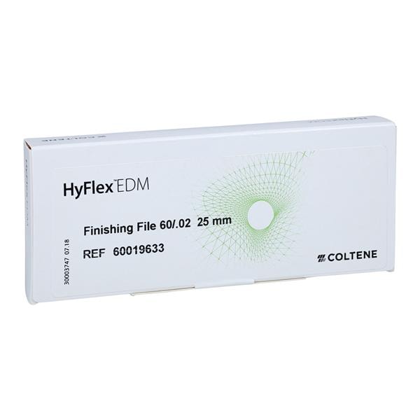 Hyflex EDM Rotary File 25mm Size 60 Nickel Titanium 0.02 3/Pk