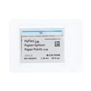 Hyflex CM Absorbent Points Size #30 0.04 100/Pk