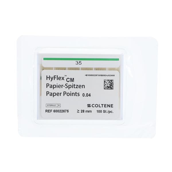 Hyflex CM Absorbent Points Size #35 0.04 100/Pk