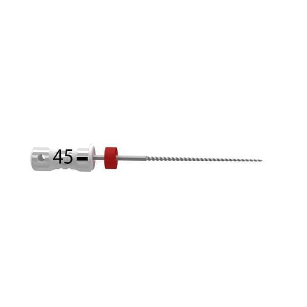 MicroMega K-File 25 mm Size #45 Stainless Steel 0.02 6/Pk