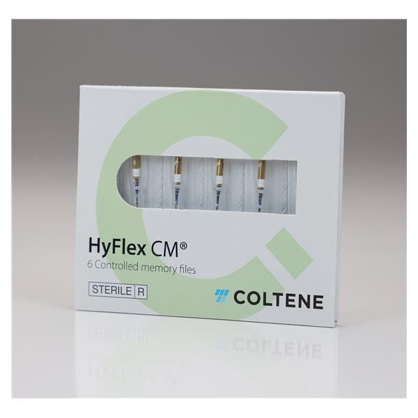 Hyflex CM Rotary File 21 mm Size 15 Nickel Titanium White .04 6/Pk