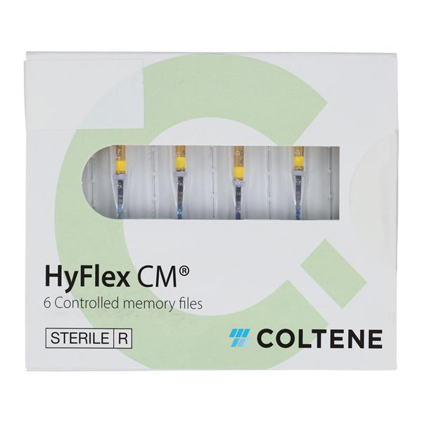 Hyflex CM Rotary File 25 mm Size 50 Nickel Titanium Yellow 0.04 6/Pk