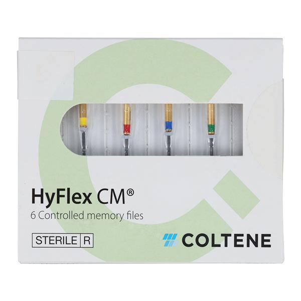 Hyflex CM Rotary File 31 mm Size 15-35 Nickel Titanium Assorted 0.04 - 0.08 6/Pk