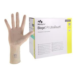 Biogel PI UltraTouch Synthetic Surgical Gloves 7 Straw