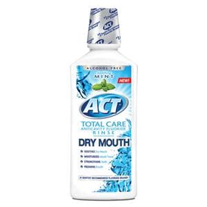 ACT Total Care Dry Mouth Oral Rinse 18 oz Soothing Mint 18oz/Bt, 24 EA/CA