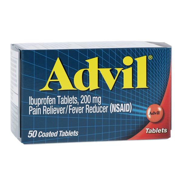 Advil NSAID Tablets 200mg 50/Bx