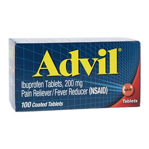 Advil NSAID Tablets 200mg 100/Bt, 36 BT/CA