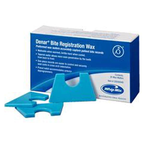 Denar Bite Wax Registration Wafers 25/Bx