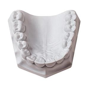 Mounting Stone Orthodontic Stone ISO Type 3 White 33Lb/Bx
