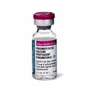 Pneumovax-23 Pneumococcal Injectable 25mcg SDV 0.5mL 10/Pk