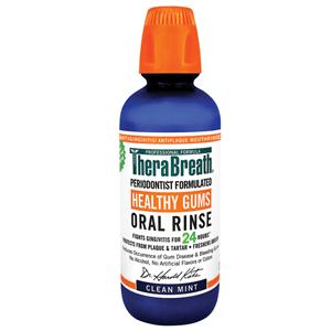 TheraBreath Clean Mint Mouthwash 16 oz 3/Pk