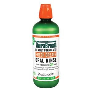 TheraBreath Mild Mint Mouth Rinse 1 Liter 2/Pk