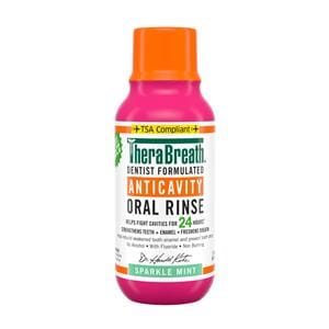 TheraBreath Sparkle Mint Mouthwash 3 oz 72/Ca