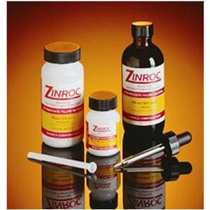 Zinroc Powder Cavity Prep & Filling White 100 Gm Ea