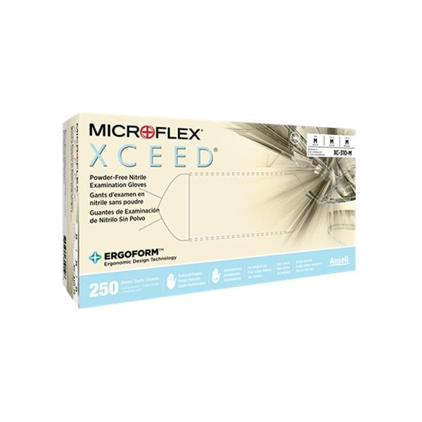 Xceed Nitrile Exam Gloves X-Small Blue Non-Sterile