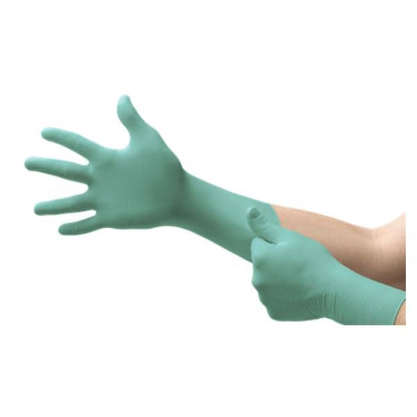 NeoPro EC Neoprene Exam Gloves Small Extended Green Non-Sterile, 10 BX/CA