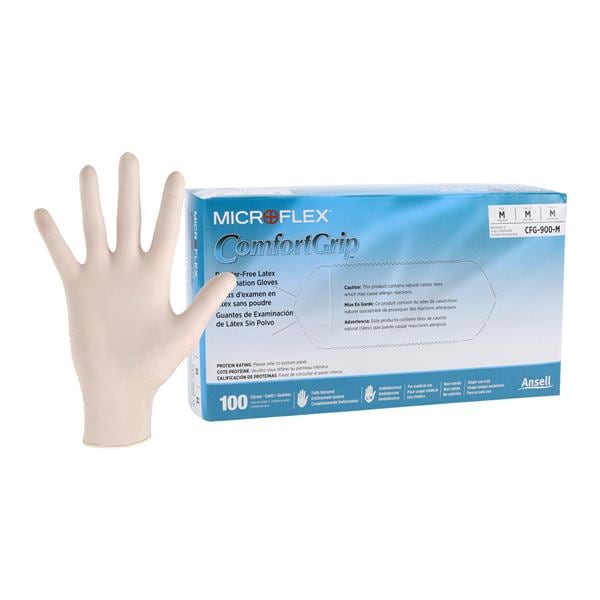 ComfortGrip Exam Gloves Medium Natural Non-Sterile