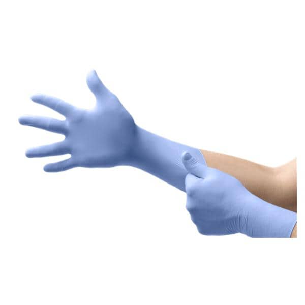 FreeForm EC Nitrile Exam Gloves Small Extended Blue Non-Sterile, 10 BX/CA