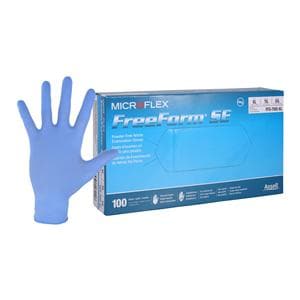 FreeForm SE Nitrile Exam Gloves X-Large Blue Non-Sterile, 10 BX/CA