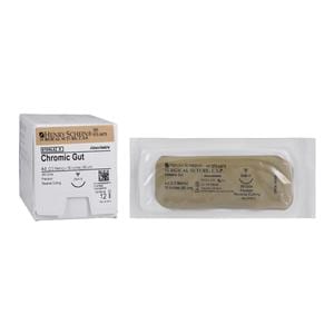 HSB Suture 4-0 18" Chromic Gut Monofilament C-3 12/Bx