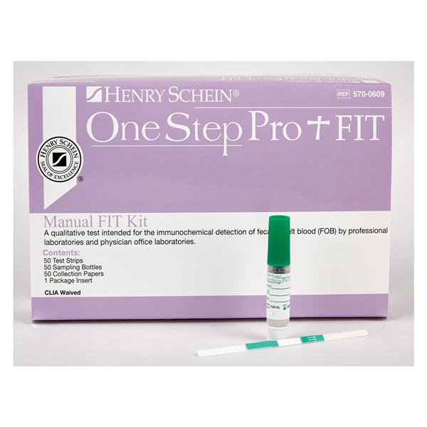 OneStep Pro Plus FIT: Fecal Immunochemical Test Test Strip CLIA Waived 50/Bt