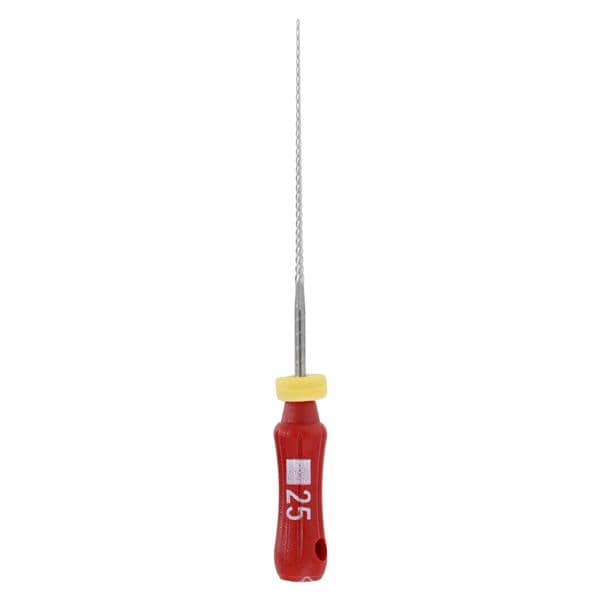 Maxima Hand K-File 25 mm Size 25 Red 6/Pk