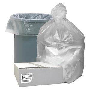 Henry Schein Trash Bag High Density 12mic 40x48" Natural 250/Case 250/Ca