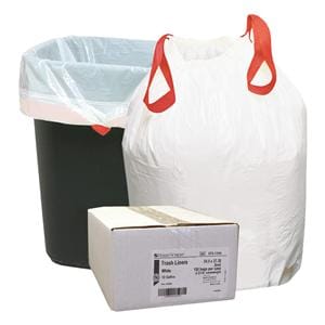 Bag Liner Low Density Plastic 0.8mil Drawtape 100/CA