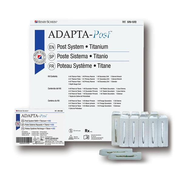 ADAPTA-Post Post Kit Titanium Ea