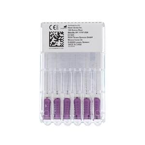 Endoflex C-File Size 10 Purple 21 mm Stainless Steel 6/Pk