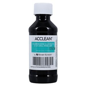 Acclean Oral Rinse 4 oz Mint 4oz/Bt