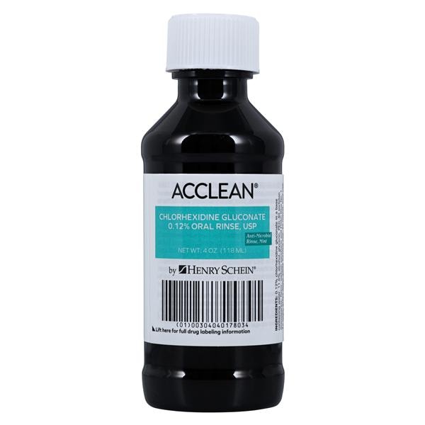 Acclean Oral Rinse 4 oz Mint 4oz/Bt