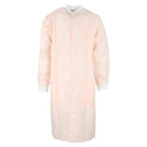 Maxi-Gard Protective Lab Coat SMS X-Large Light Pink 10/Pk