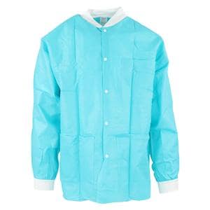 Maxi-Gard Protective Jacket SMS X-Large Teal 10/Pk