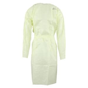 Isolation Gown AAMI Level 3 SMS Large Yellow 10/Bg