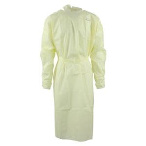Isolation Gown AAMI Level 2 SMS Large Yellow 10/Bg